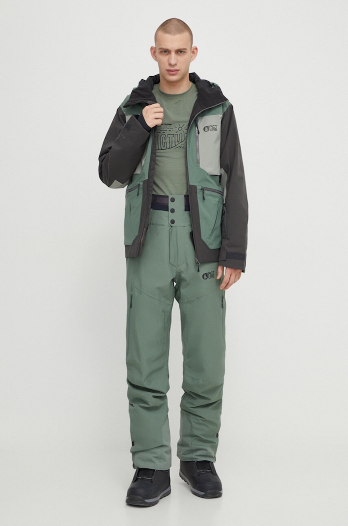 Picture pantaloni Object MPT142 verde AW23