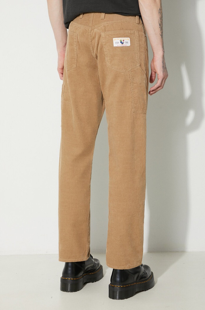 Ρούχα Κοτλέ παντελόνι Human Made Corduroy Work HM26PT013 μπεζ