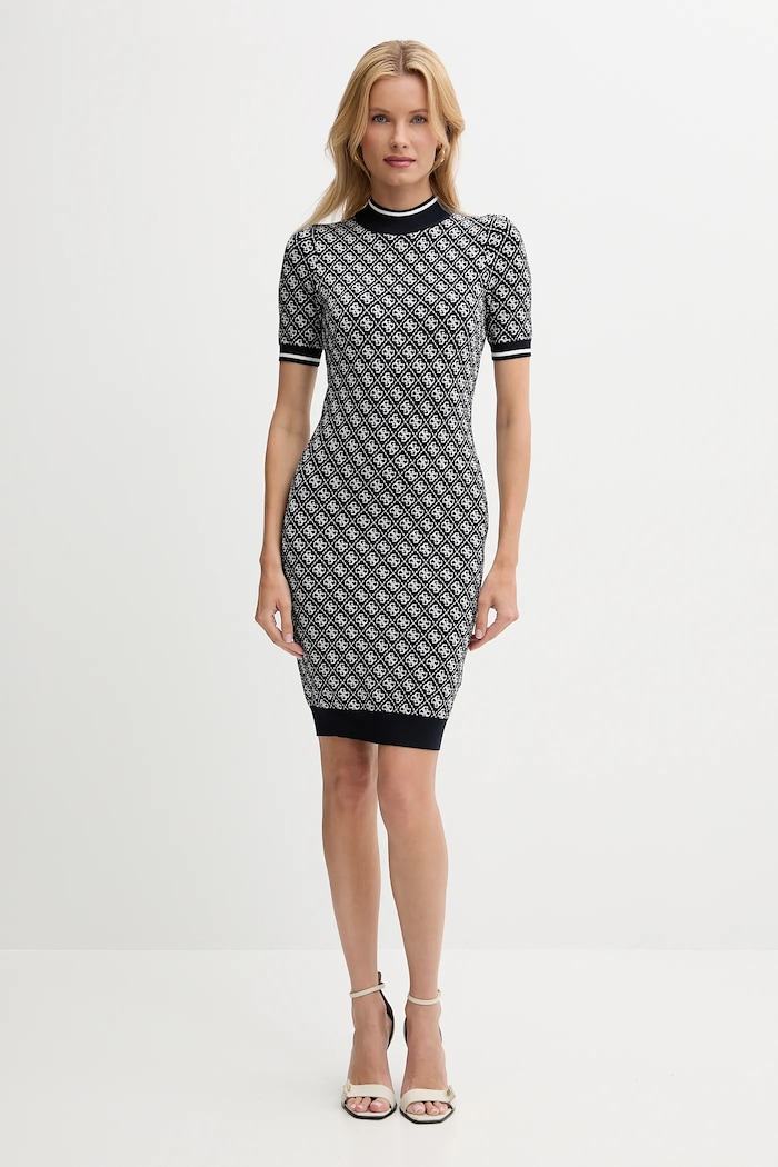 Платье Guess W3YK39.Z37K0 тёмно-синий AW25