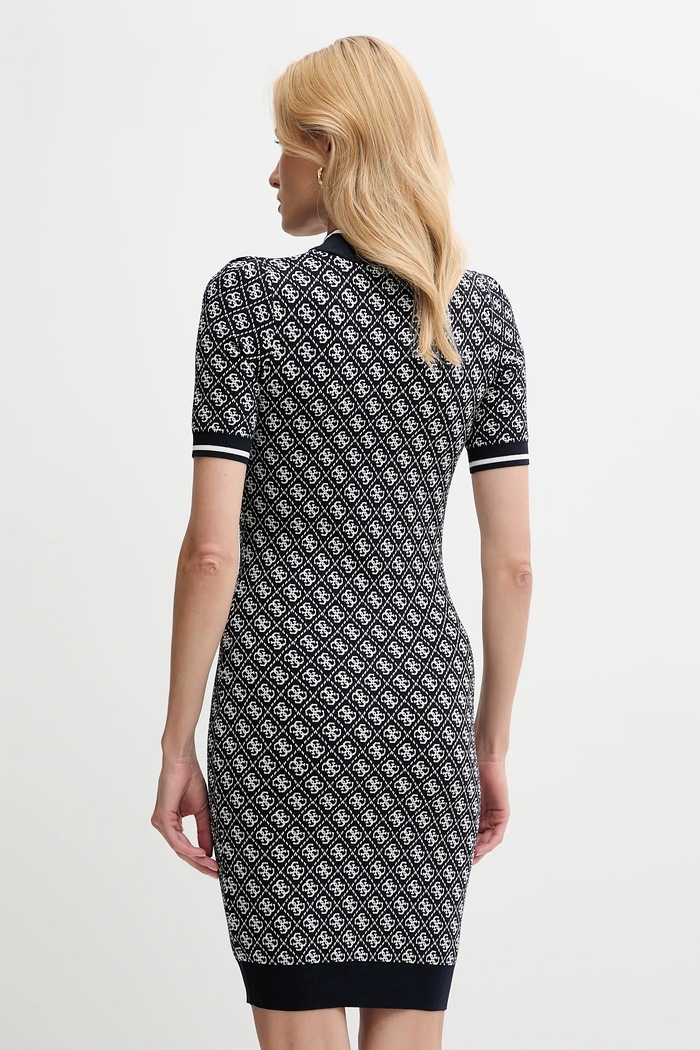Одежда Платье Guess W3YK39.Z37K0 тёмно-синий