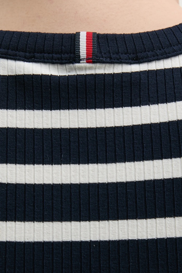 Šaty Tommy Hilfiger WW0WW38838 tmavomodrá