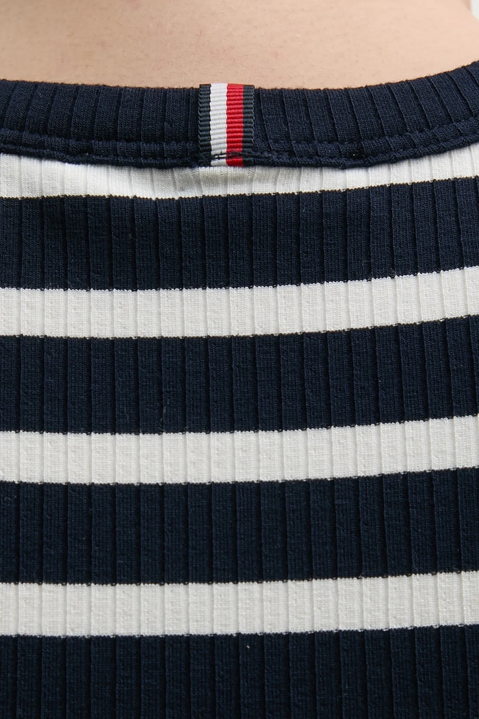 Šaty Tommy Hilfiger WW0WW38838 tmavomodrá