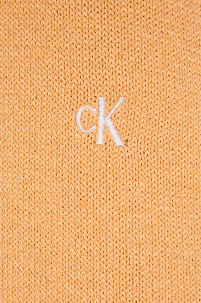 Calvin Klein Jeans sukienka J20J221398 pomarańczowy