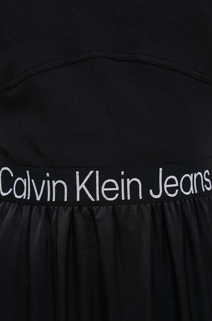 Šaty Calvin Klein Jeans J20J221624 čierna