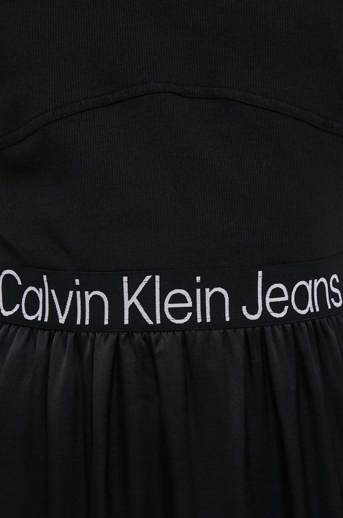 Šaty Calvin Klein Jeans J20J221624 čierna