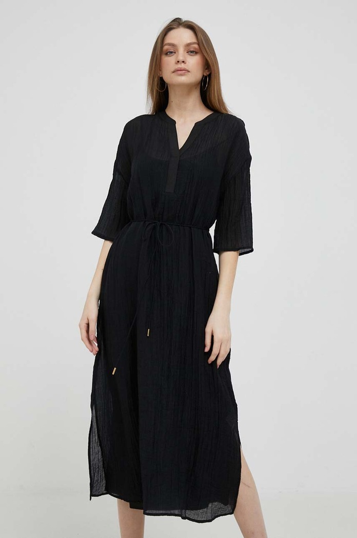 Φόρεμα DKNY P3DB6S61 μαύρο AW23