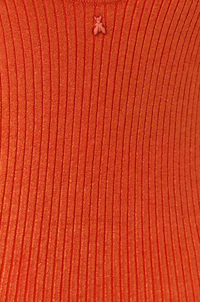 Patrizia Pepe rochie 8A1158.K125 portocaliu