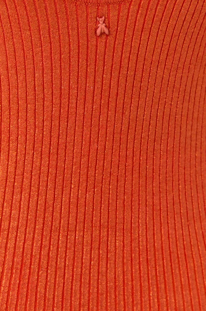 Patrizia Pepe rochie 8A1158.K125 portocaliu