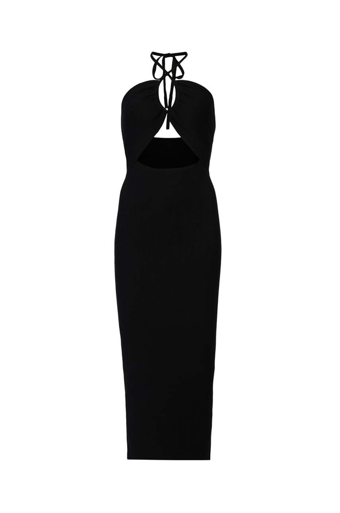 Šaty AllSaints černá WD281Y
