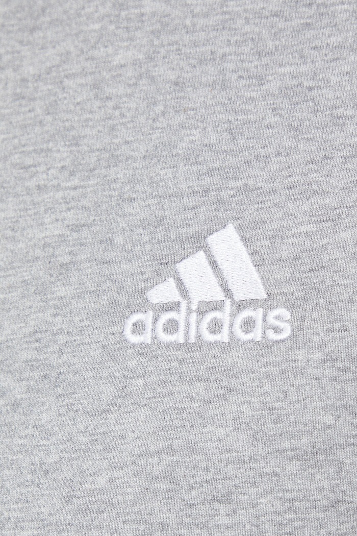 adidas sukienka bawełniana HR4924 szary
