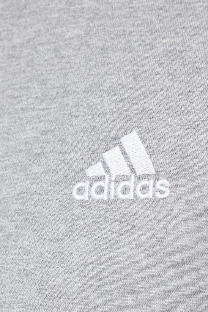 adidas sukienka bawełniana HR4924 szary