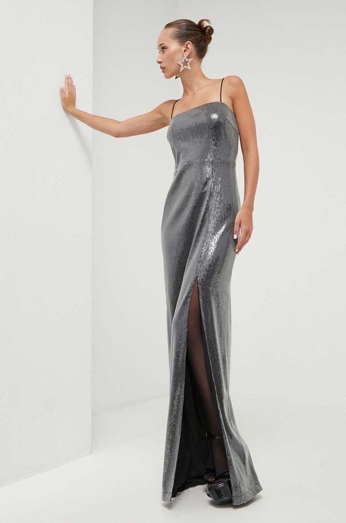 Rotate rochie maxi gri 110129100