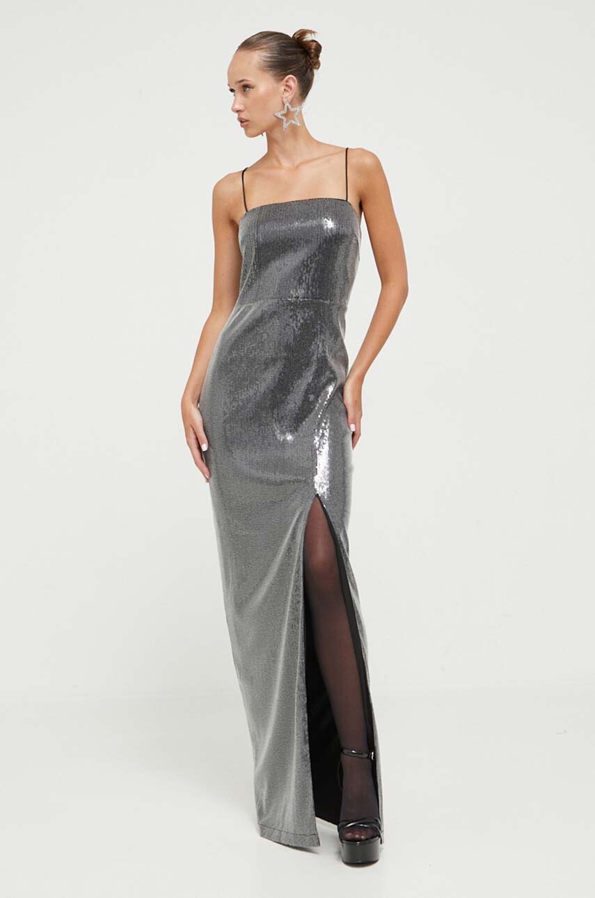 Rotate rochie 110129100 gri AW23
