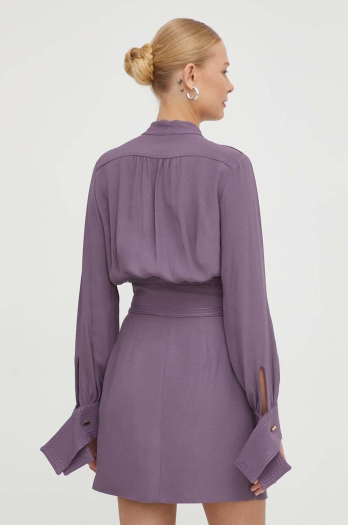 Abbigliamento Elisabetta Franchi vestito AB54037E2 violetto