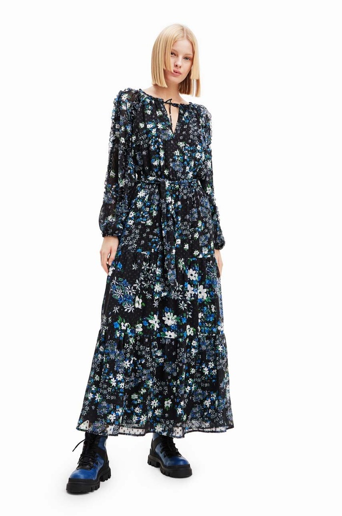 Desigual rochie maxi negru 23WWVW31