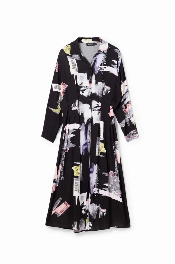 Desigual rochie 23WWVWAJ negru