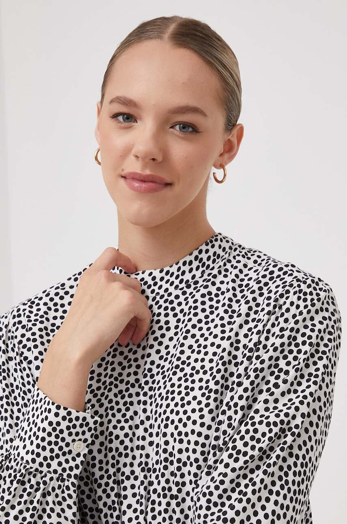 United Colors of Benetton sukienka 43UEDV060.71J niebieski AW23