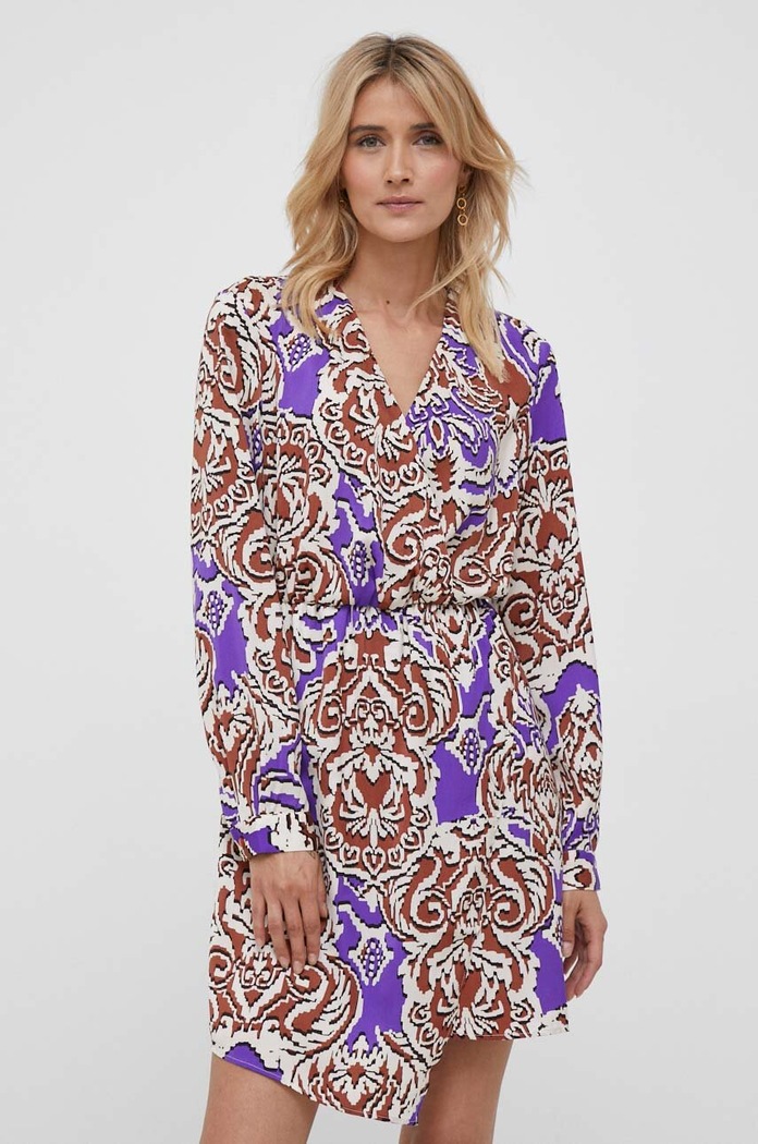 Sisley sukienka casual multicolor 42WELV04I.61W