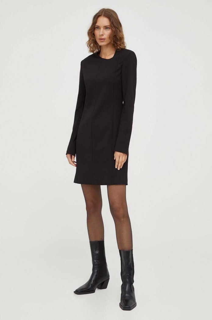 Tiger Of Sweden rochie S69302081 negru AW23
