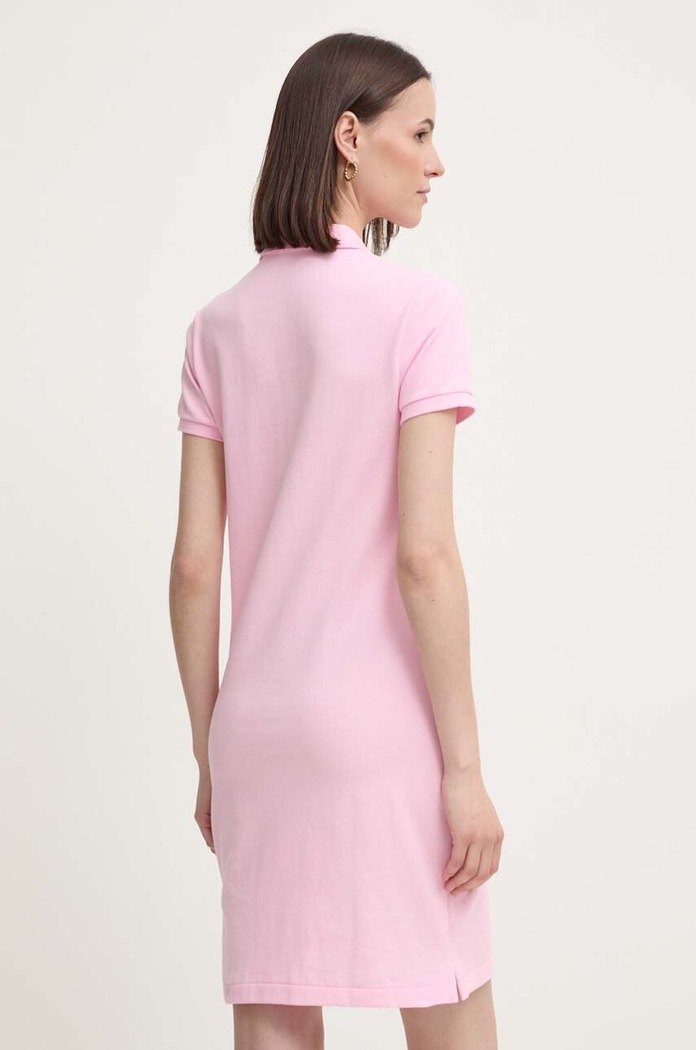 Oblečení Bavlněné šaty Polo Ralph Lauren 211799490 růžová
