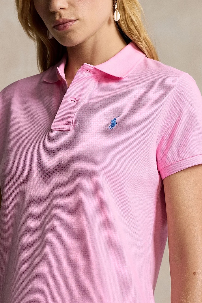 Polo Ralph Lauren sukienka bawełniana różowy 211799490