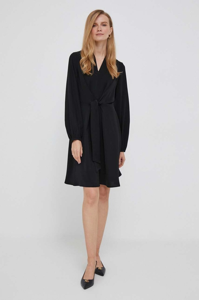 Dkny rochie mini negru DD3G2174