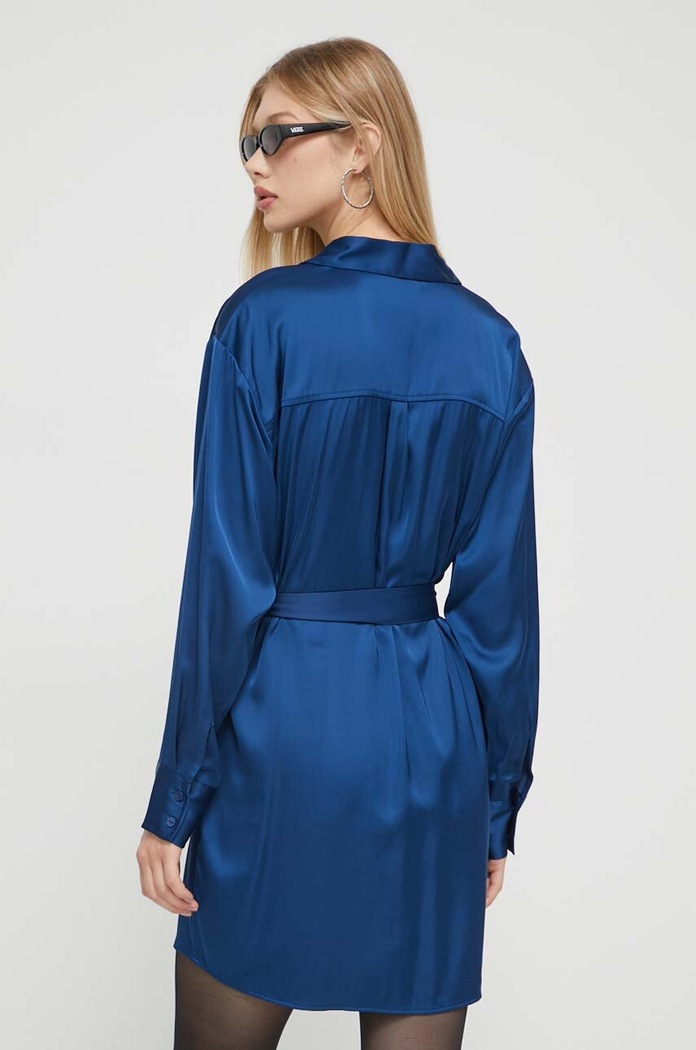 Îmbrăcăminte Abercrombie & Fitch rochie KI159.3378.215 albastru