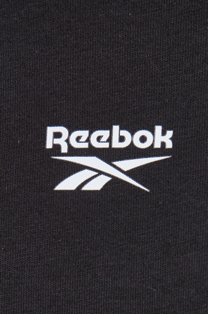 Bombažna obleka Reebok 100034707 črna