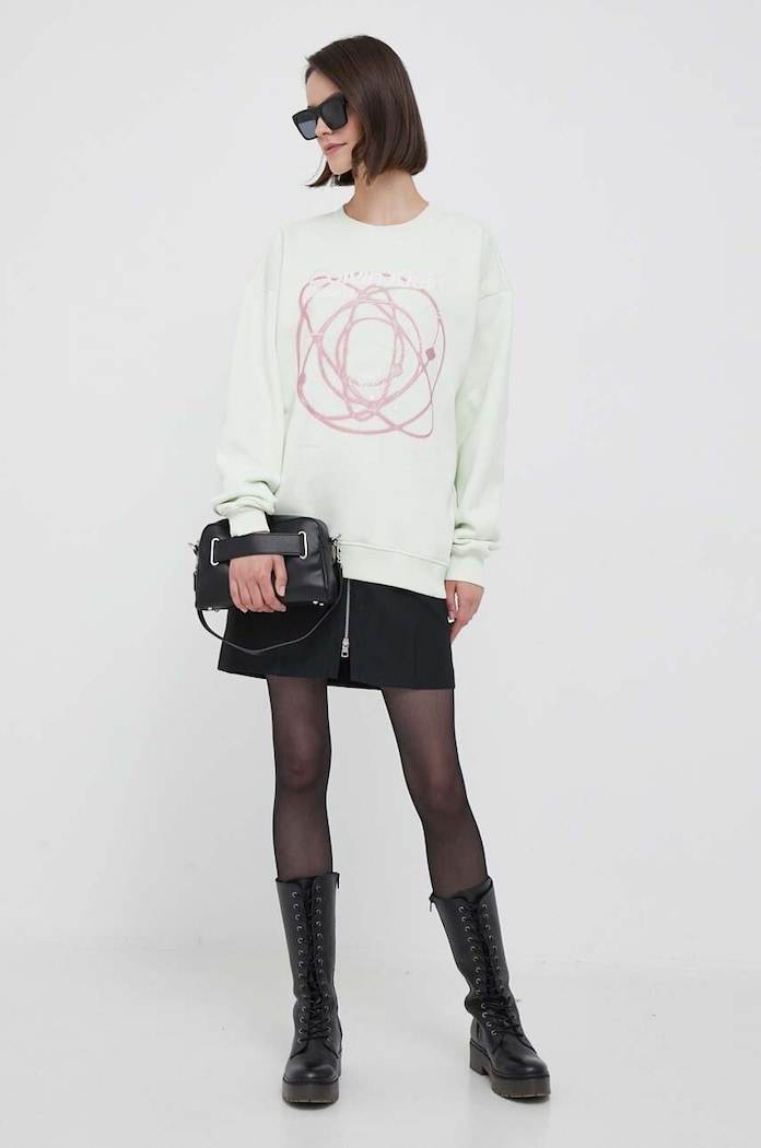 Calvin Klein Jeans sukienka J20J221910 czarny AW23