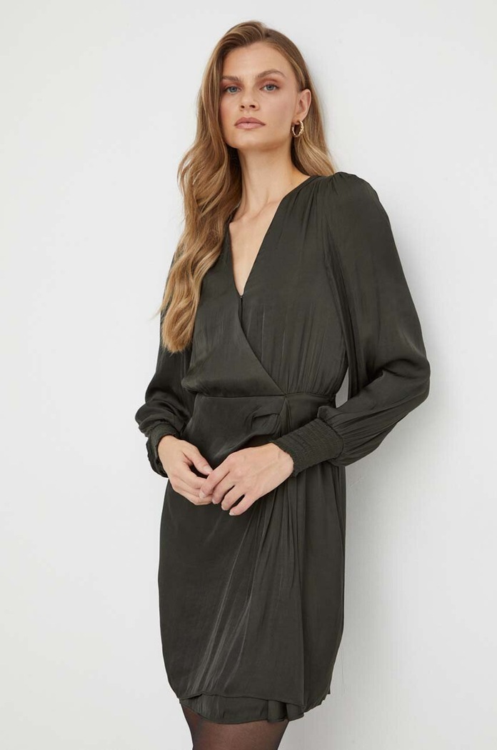 Morgan rochie RTURMA.ARMY verde AW23