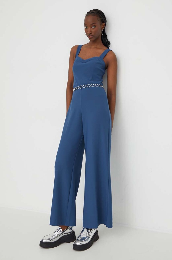 Abercrombie & Fitch kezeslábas sötétkék KI159.3447.201