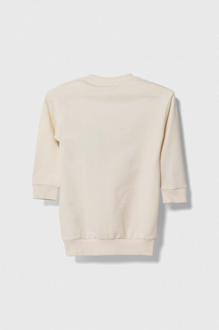 Dievčenské bavlnené šaty Guess K3YK25.KA6R3.9BYX béžová AW23