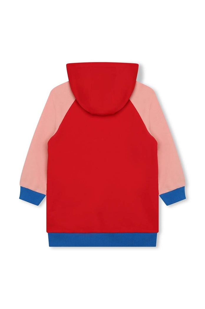 Kenzo Kids rochie fete K12340.114.150 rosu AW23
