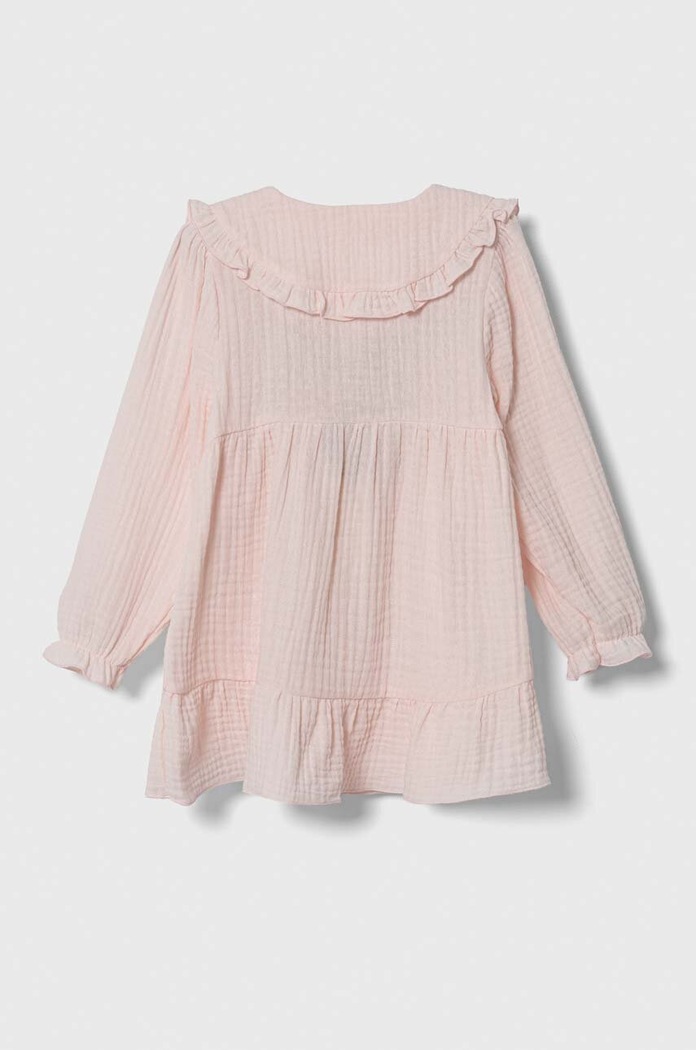 Dětské bavlněné šaty Jamiks TAHIRA.or.Suki.JZG332.G růžová AW23