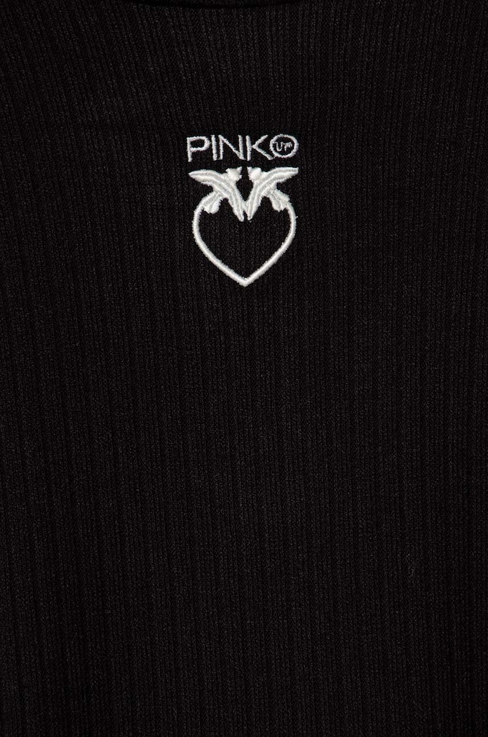 Djevojčice Dječja haljina Pinko Up F3PIJGDR126 crna