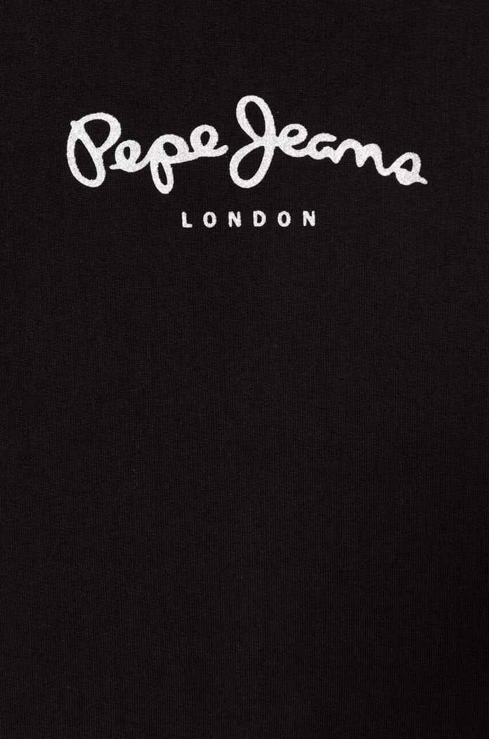 Dziewczynka Pepe Jeans sukienka bawełniana dziecięca PG951633 czarny