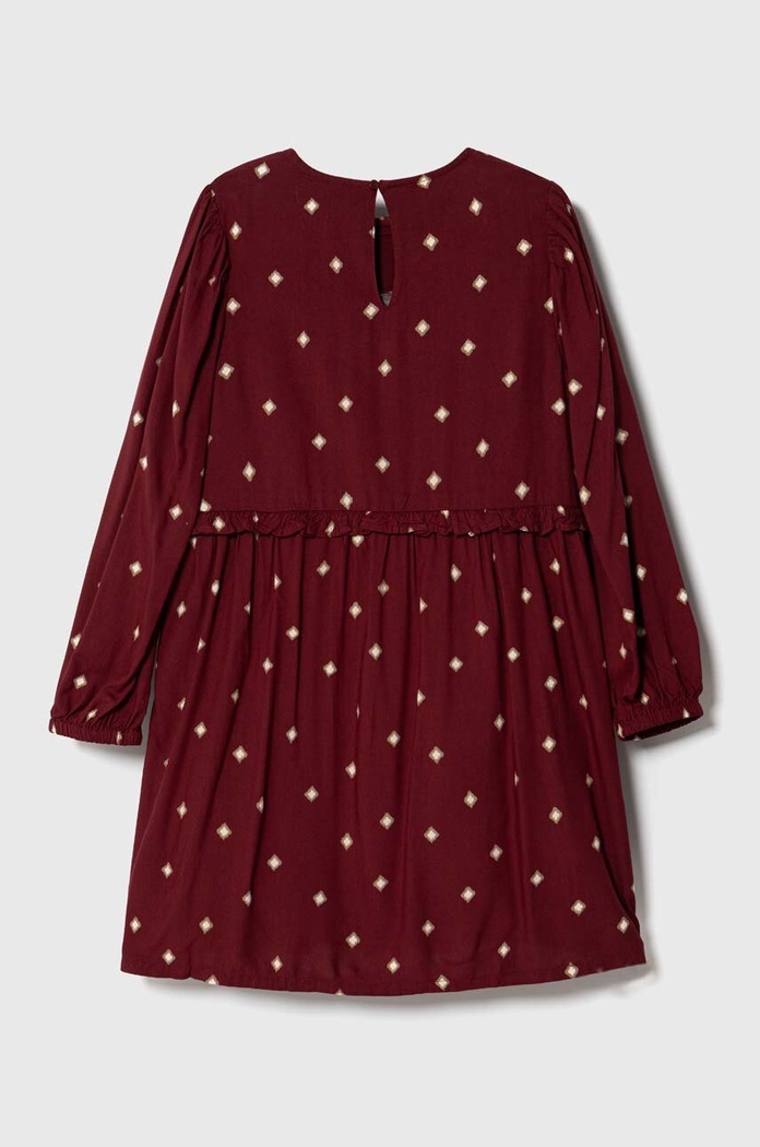 Pepe Jeans Rochie fete PG951649 burgundia AW23