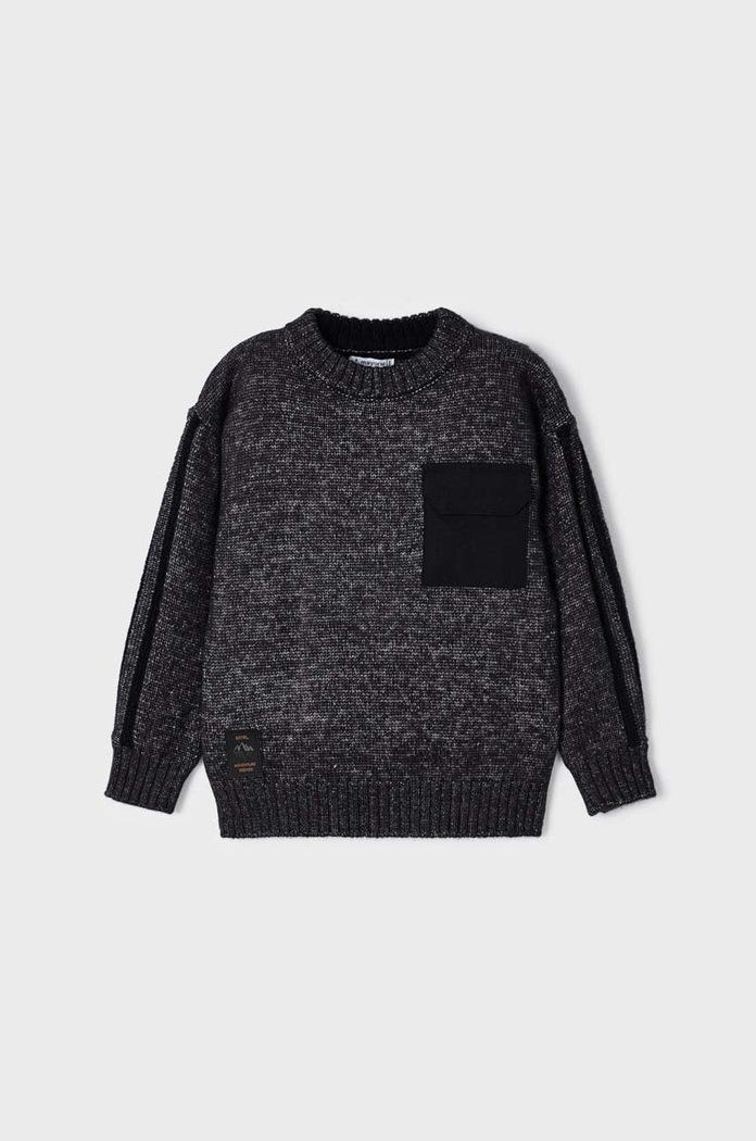 Mayoral sweter dziecięcy pozostałe czarny 4326.5G.Mini.9BYX