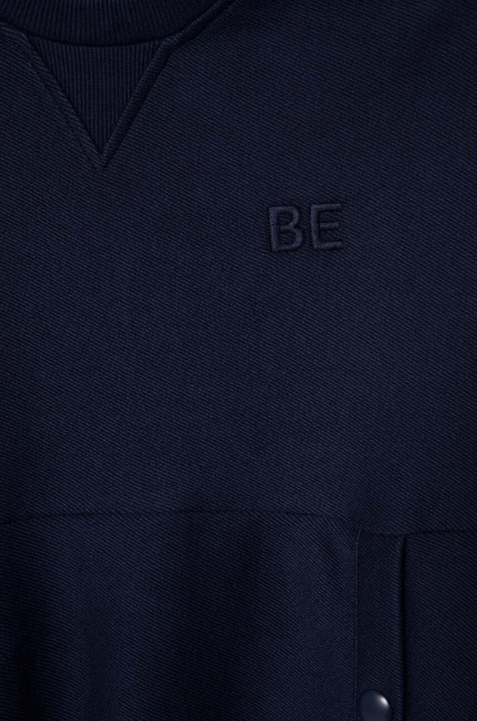 Chłopiec United Colors of Benetton bluza bawełniana dziecięca 3ITZC10E3.G.SEASONAL granatowy