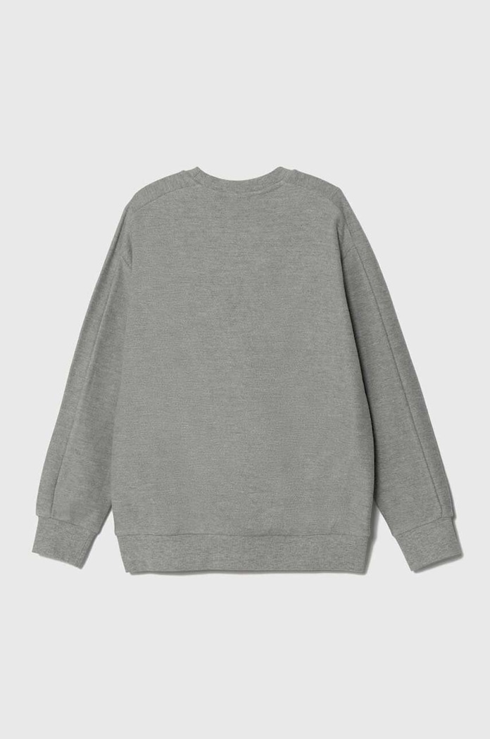 United Colors of Benetton bluza bawełniana dziecięca 3ITZC10E3.G.SEASONAL szary AW23