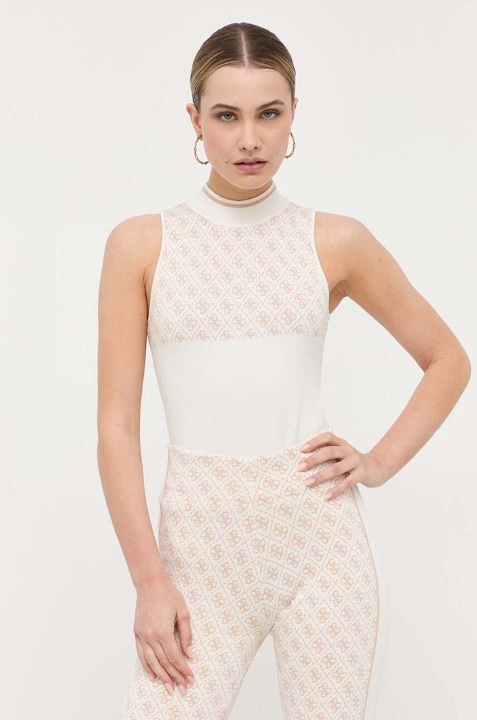 Top Guess slim bež W3YR26.Z37K0
