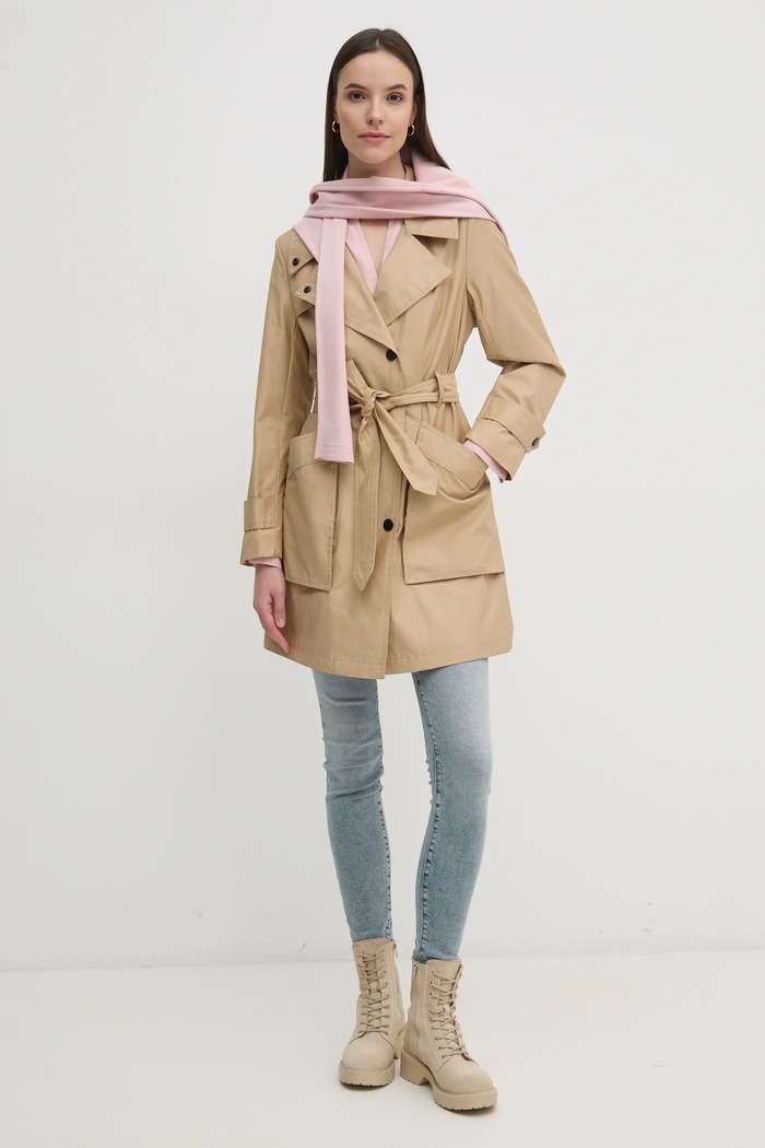 Tommy Hilfiger sweter damski z bawełną WW0WW40098 różowy SS26