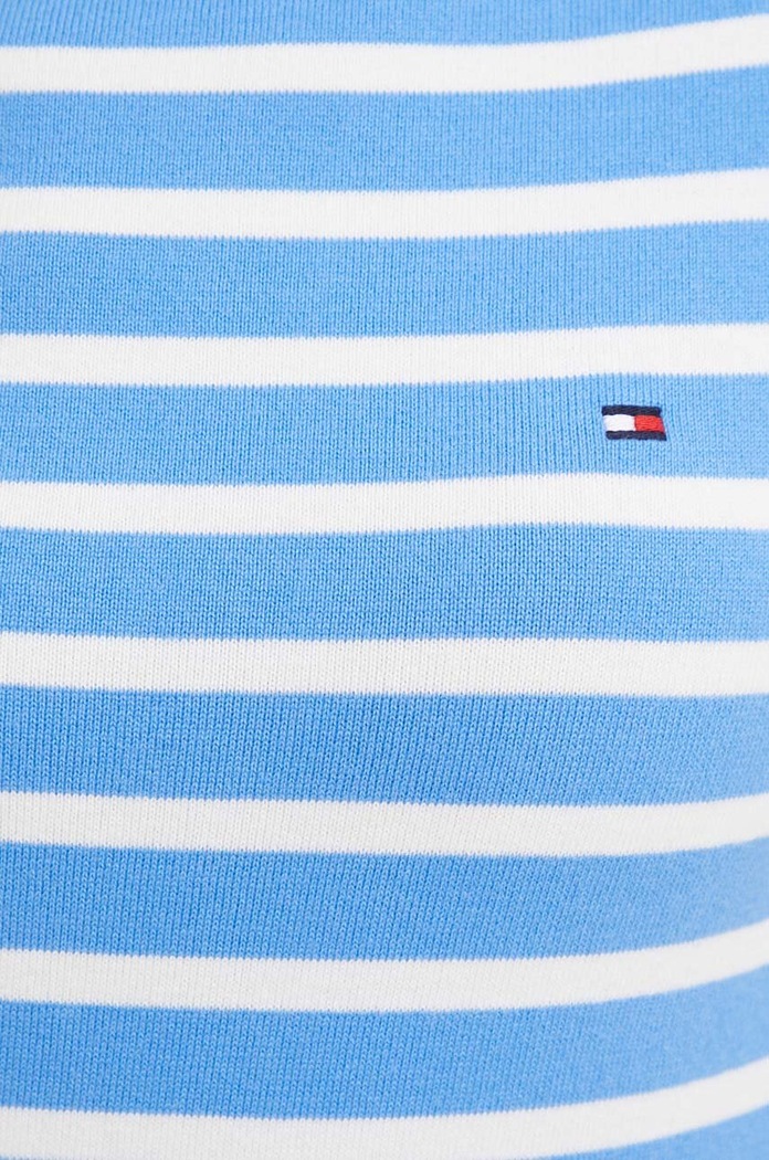 Πουλόβερ Tommy Hilfiger WW0WW40099 μπλε