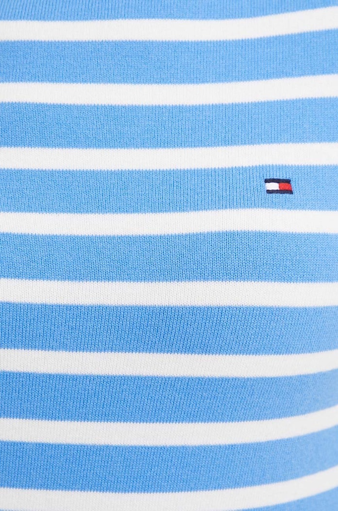 Πουλόβερ Tommy Hilfiger WW0WW40099 μπλε
