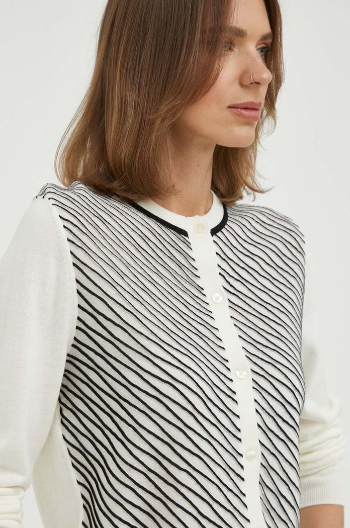 BOSS cardigan din lana multicolor 50496450
