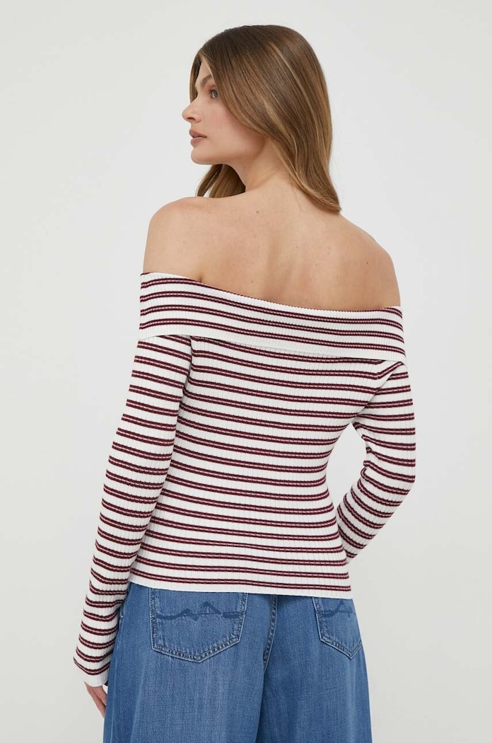 Ρούχα Πουλόβερ Pepe Jeans Danna PL702016.0AA λευκό