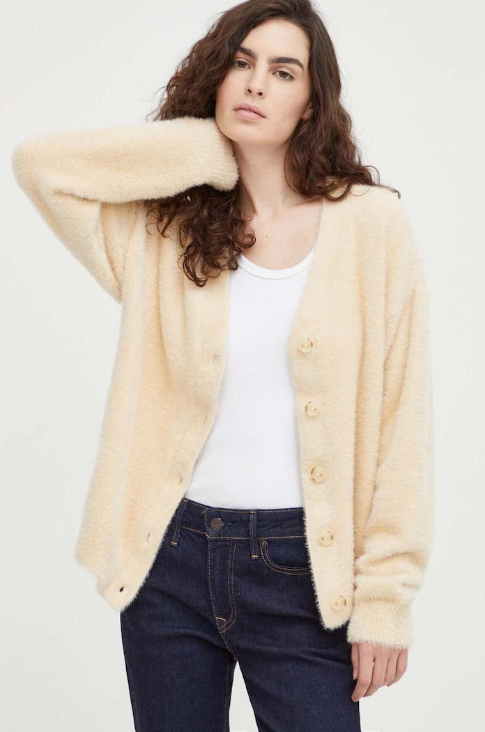 Levi's kardigan pozostałe beżowy A4238.0004