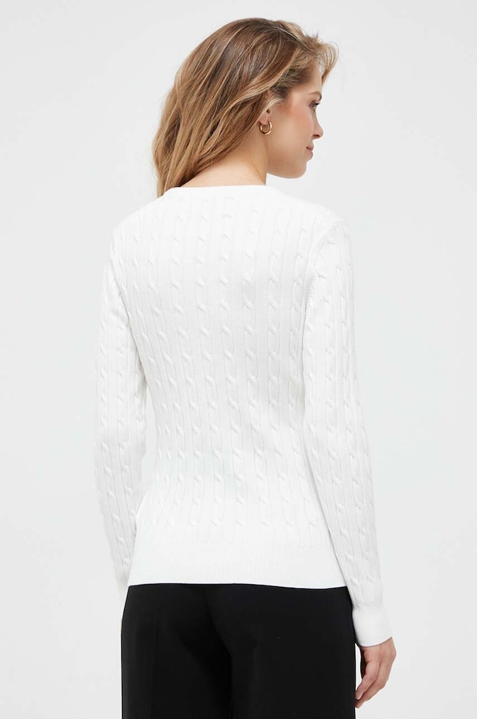 Oblačila Pulover Gant 4800100 bela