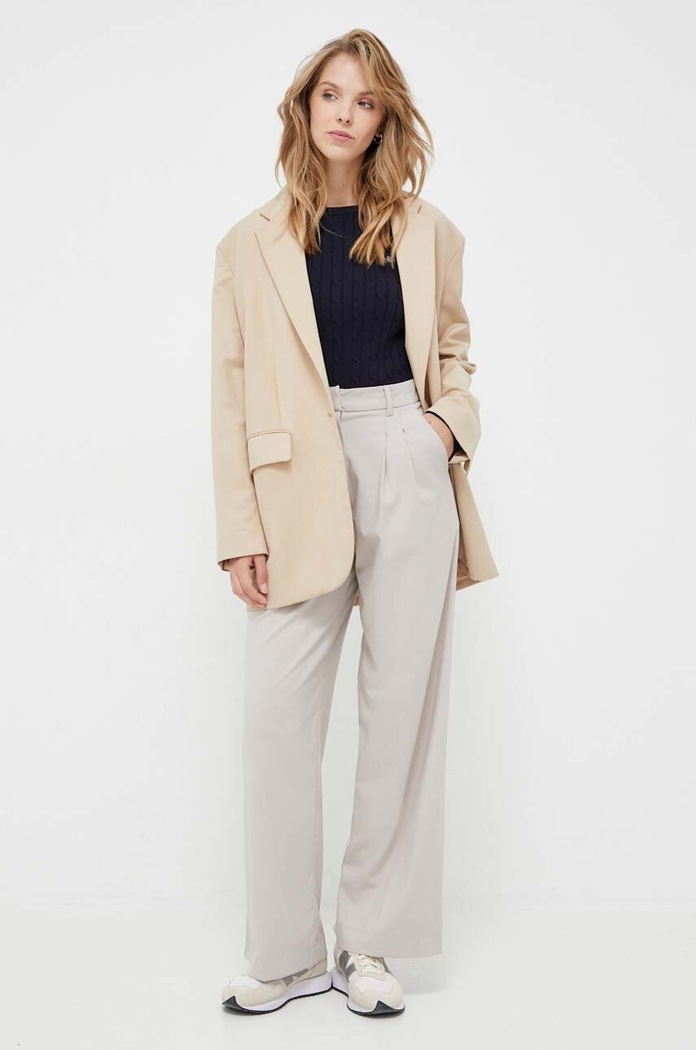 Pulover Gant 4800100 mornarsko modra SS26
