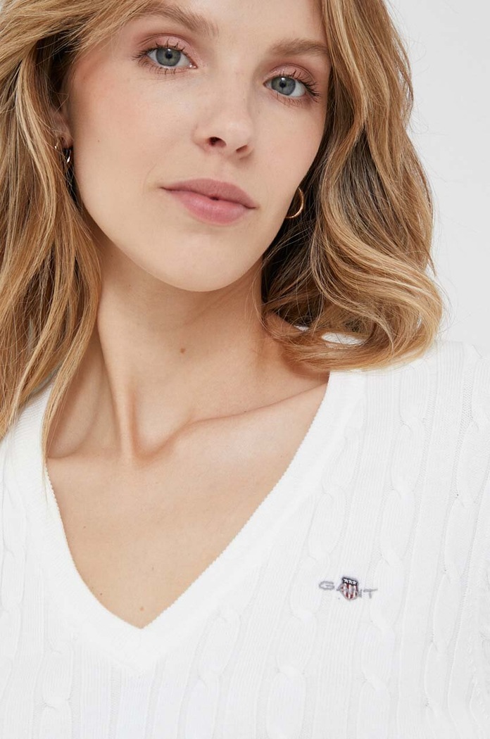 Gant sweter 4800101 biały